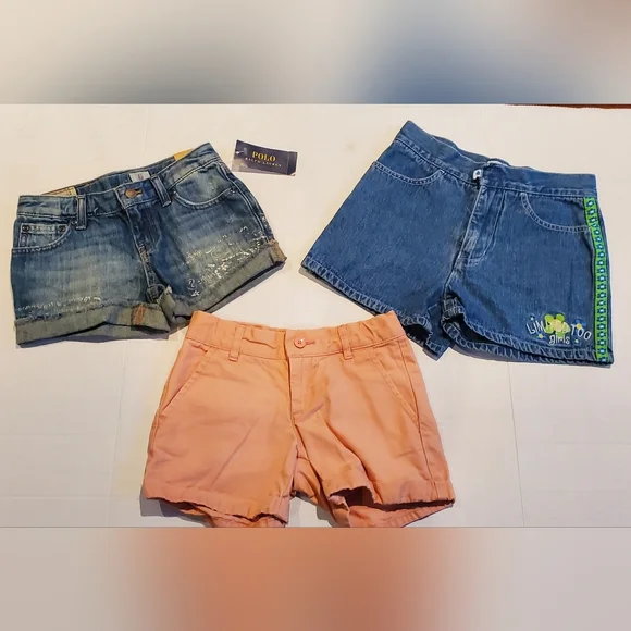 Girls Size 6 Shorts & Skorts 5 Piece Bundle READ DESCRIPTION - Picture 2 of 6